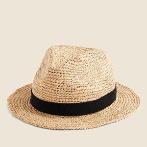 NWT J Crew Packable Straw Hat